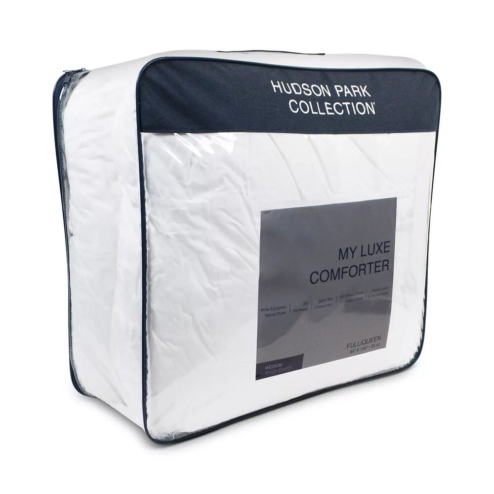Hudson Park My Luxe Down Medium Weight Full/Queen Comforter